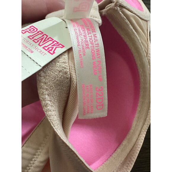 5 Victoria's Secret Pink 32DD Multi-Way Push-Up Bra Assorted Colors & Patterns - Picture 4 of 12